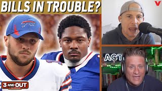Will Josh Allen & Bills overcome major injuries to reach Super Bowl? | 3 & Out