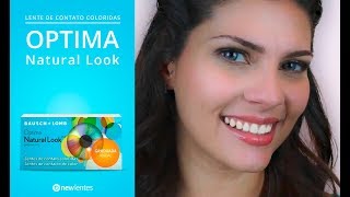 Lentes de contato coloridas NATURAL LOOK da Bausch Lomb