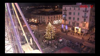 Primo giorno di ruota panoramica: ecco Messina vista dall'alto. VIDEO