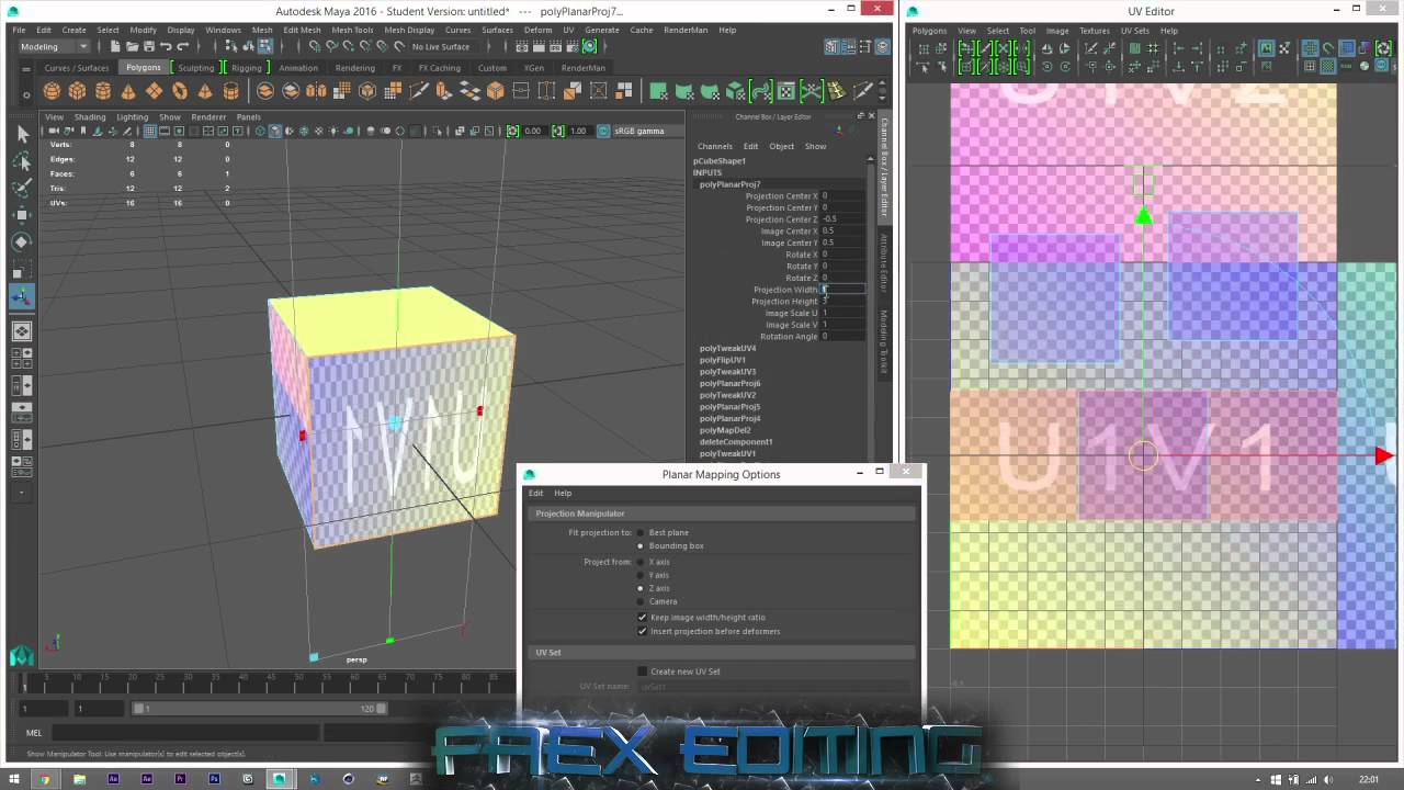 Learning Maya Episode 6 - UV Mapping Tutorial - YouTube