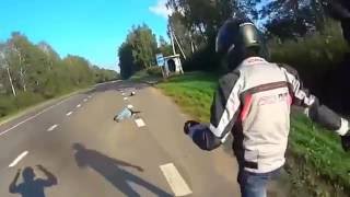 Śmiertelny wypadek motocyklisty Białoruś