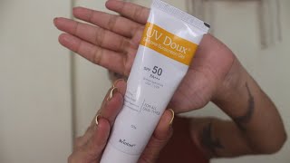 Brinton UvDoux sunscreen SPF50++ Review | Summer Suncare Protection | Dermatologically Suggested