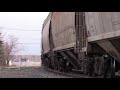 herzog work machine long cn train 404 east at moncton nb