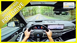 POV Drive - BMW X7 M60i 2023 (V8, 530 PS) - Onboard Test Drive (pure driving) - Walkaround