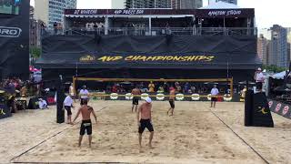 Gibb/Crabb vs. Bomgren/Schalk 2018 AVP Chicago Men’s Championship Final