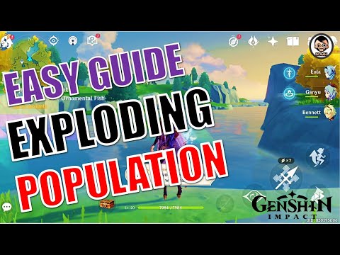 [Easy Guide] Exploding Population | Fishing Quest Guide | Genshin ...