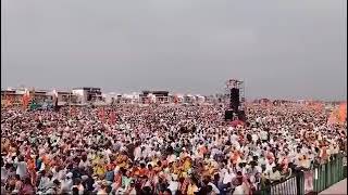 హైందవ శంఖారావం సభలో - లక్షల జన సంద్రం.!|Today Haindava Shankaravam at Vijayawada.!  #gannavaram