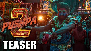 Pushpa 2 - The Rule | Official Teaser | Allu Arjun | Sukumar | Rashmika | Pushpa 2 Teaser | DSP