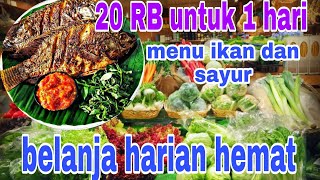 BELANJA HARIAN 20RB MASAK HEMAT TAPI ENAK!! | MASAKAN SEDERHANA SEHARI HARI MURAH