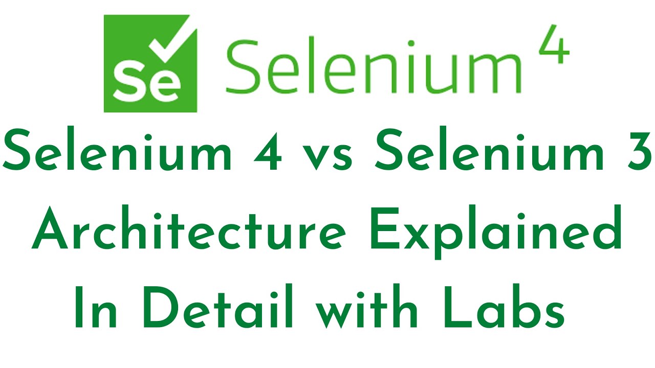 Selenium Vs Selenium 4: Core Differences BrowserStack, 52% OFF