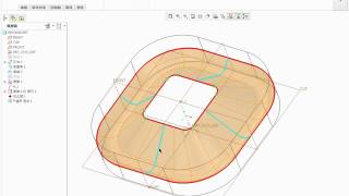 TQC+ Creo2.0 進階零件曲面動態解題--205題