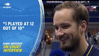 Daniil Medvedev On-Court Interview | 2023 US Open Semifinal