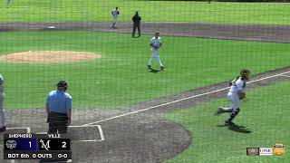 Highlights: Millersville Baseball vs. Shepherd [DH] (April 26, 2024)