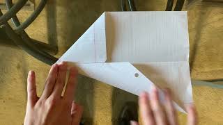 How to Make a Paper Airplane