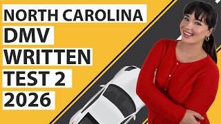 North Carolina DMV Written Test 2 2026 (60 Questions with Explained Answers)
