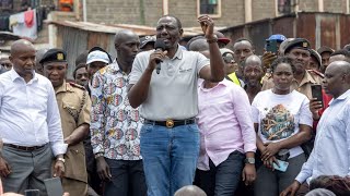 POLENI SANA! Listen to President Ruto's Compassionate Remarks to Mathare Flood-Stricken Families!