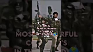 top 10 most powerful countries in the world 2024  #shorts #video #viral