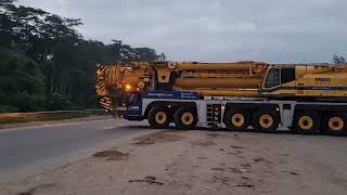 DEMAG AC350-1 Cruising in Ivory Coast