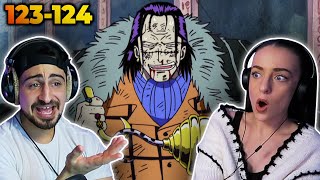 LUFFY VS CROCODILE! *ONE PIECE* Episodes 123-124 REACTION!