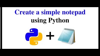 python projects 37 GUI Notepad App with Tkinter