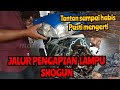 shogun motorbike ignition strip @mandiri motor st