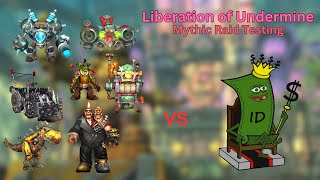 Instant Dollars | Mythic Liberation of Undermine Testing all bosses