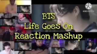 BTS (방탄소년단) 'Life Goes On' Official MV Reaction Mashup