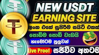 How to earn free usdt sinhala |binance free usdt sinhala | නොමිලේ ඩොලර් හොයමු | #freeusdt | #tether