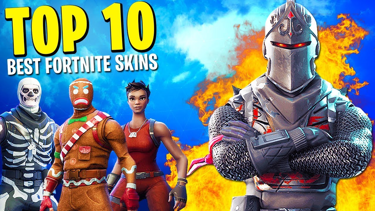 Top 10 "FORTNITE SKINS" In Fortnite: Battle Royale | Chaos - YouTube