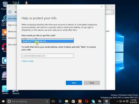 How to verify microsoft acount in windows 10 How to verify microsoft acount in windows 10