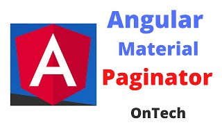 Learn Angular Material | Part #13 | Angular Material Paginator | Angular Material for Beginner