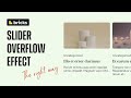 How to create a Slider overflow effect the right way in Bricks