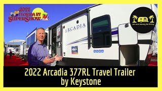 2022 Arcadia 377RL Travel Trailer by Keystone Tour