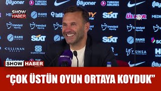 Okan Buruk: Beklemediğimiz kadar rahat bir galibiyet oldu | Galatasaray 6-1 Sivasspor