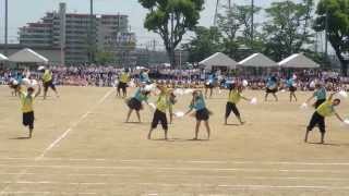 雲雀丘学園高等学校　体育大会　エンカレッヂメント　パフォーマンス　高3B