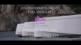 Pardo Yachts - Discover the new Icons of the Seas