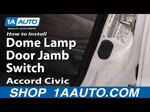 How To Install Replace Dome Lamp Door Jamb Switch Accord Civic Prelude Odyssey 92-01 1AAuto.com How To Install Replace Dome Lamp Door Jamb Switch Accord Civic Prelude Odyssey 92-01 1AAuto.com