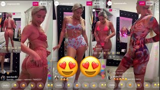 Abella Danger 3rd Rank Best Porn Star Have Try On Haul On Instagram Live🔥06/11/20