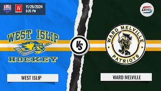 SCHSHL Junior Varsity Hockey | West Islip vs Ward Melville