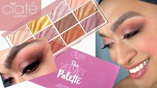 CIATE LONDON THE VELVET PALETTE EYESHADOW TUTORIAL