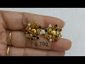 navaratna earrings studs collection gold plated silver jewellery online shopping lavanya mula