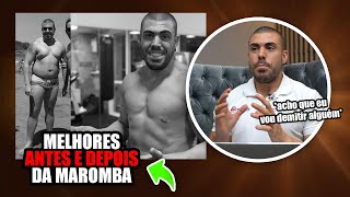 Reagindo aos antes e depois da maromba do Brasil