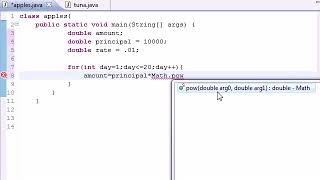 Java#23 Compound Interest Program