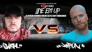 1OutsNz LineEmUp SWISH vs DEFRON