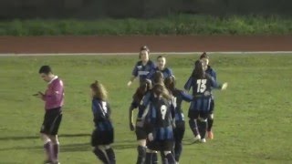 ASD FEMMINILE INTER MILANO - cat.juniores 99/00 - 7R campionato - REAL MEDA - HIGHLIGHTS - 13/03/16