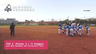 【臺中U12 季後賽（小聯盟組）】G1  台中小海盜 vs 台中道奇 就是棒 Just Best https://myscore.games/