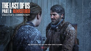 Joel saves Abby - The Last of Us Part 2 Remastered Director's Commentary
