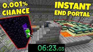 LUCKIEST Minecraft Plays Of ALL TIME #6