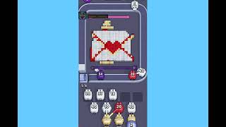 Pixel Flow Level 284. Walkthrough Gameplay