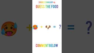 Guess The Food By Emoji 😁 #shorts #viral #trending #food #emojichallenge #viralshort